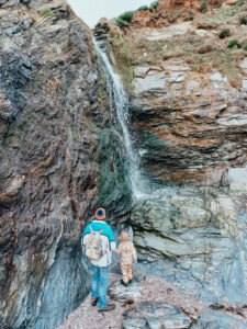 Waterfall-scabbacombebeach-south-devon-coastal-path